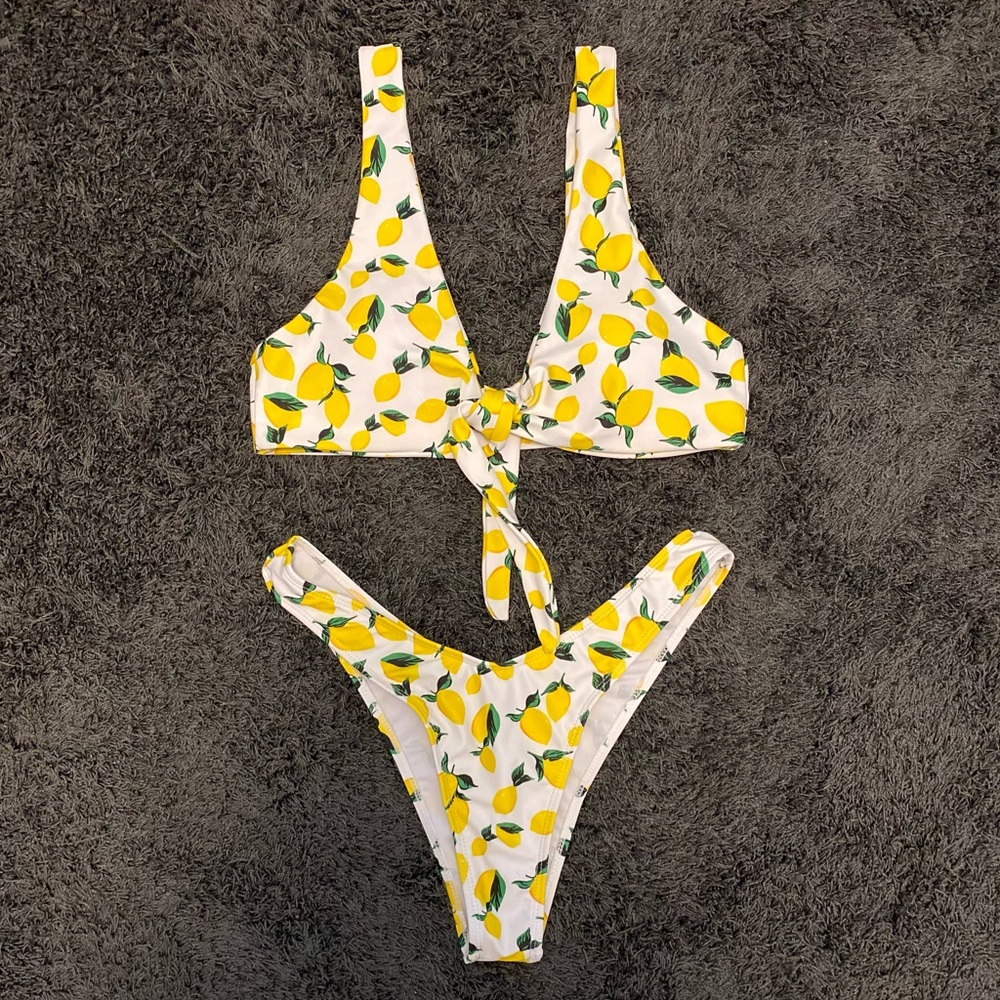 Lemon Bikini Set